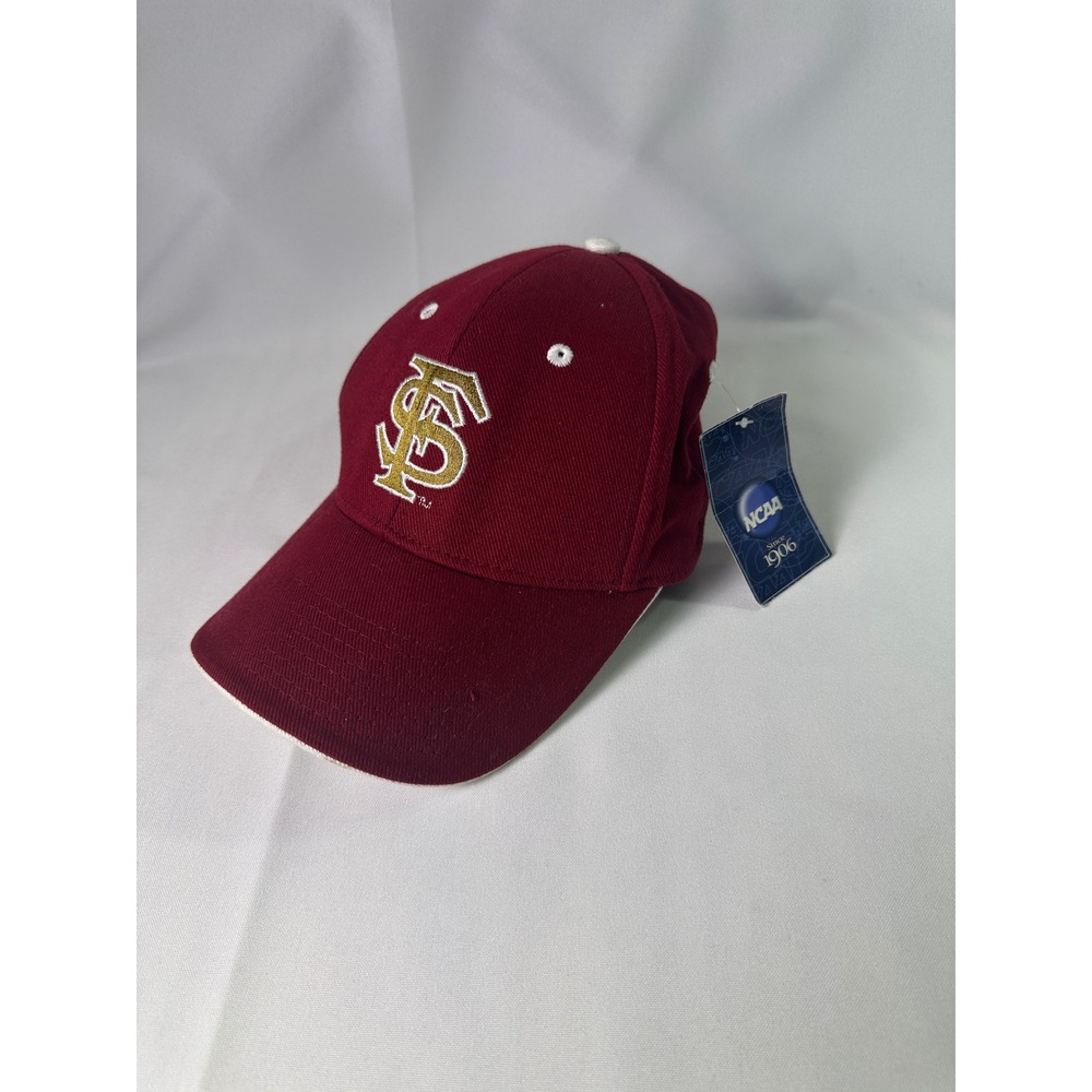 Florida State Seminoles NCAA Hat Cap Maroon Gold Adjustable One Size NEW